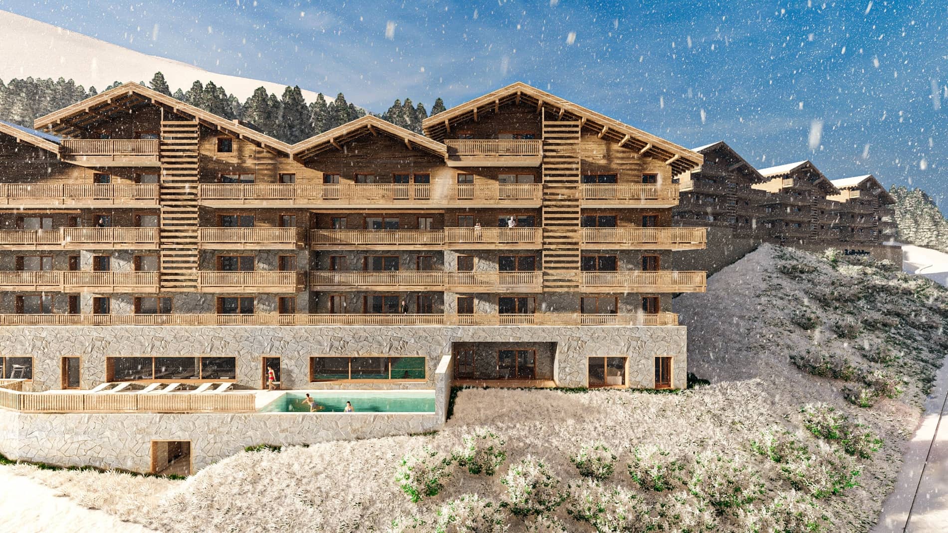 Dent Blanche Resort - Devanture